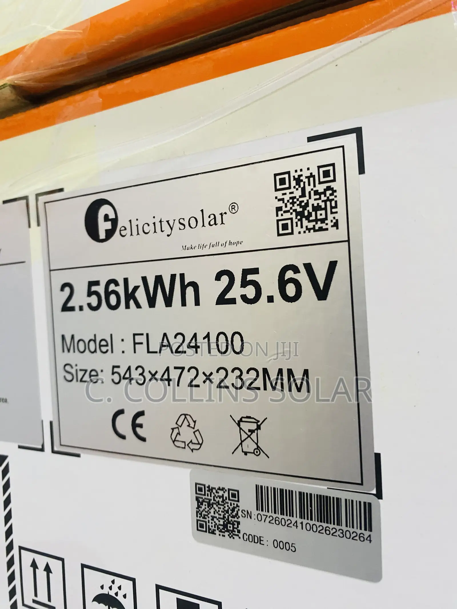 2.5kwh Felicity Lithium Battery