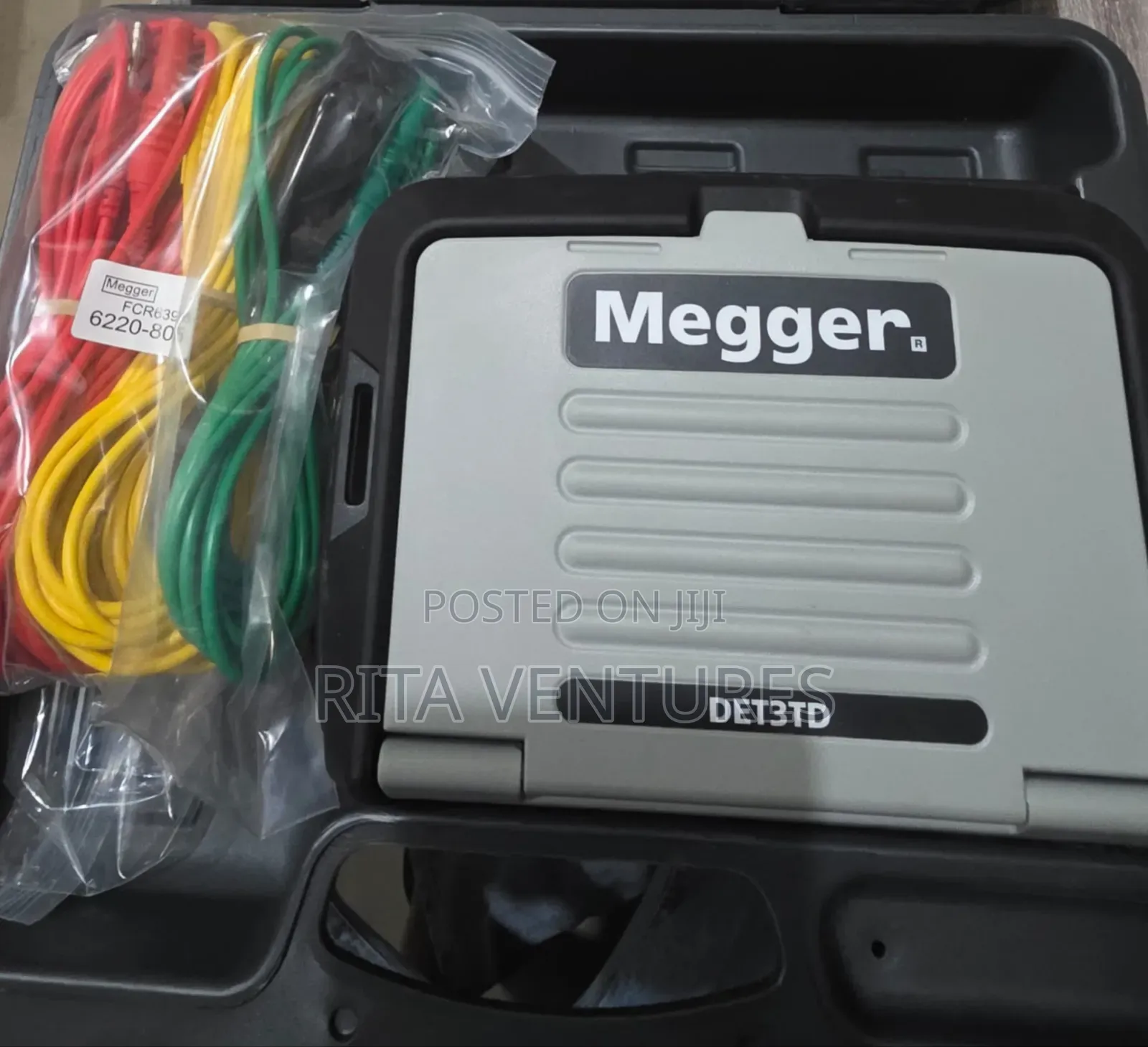 Det3td Megger Digital Earth Tester 
2.1m