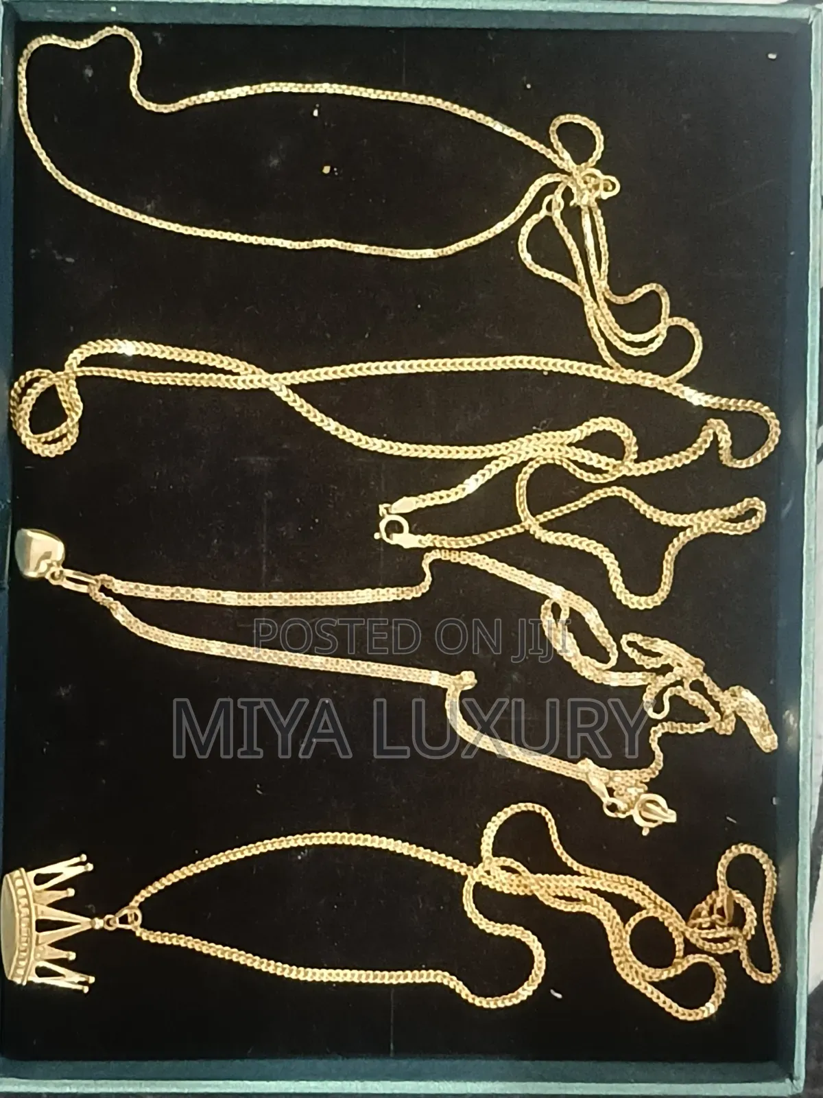 Premium 18karat Gold Franco Neck Chain