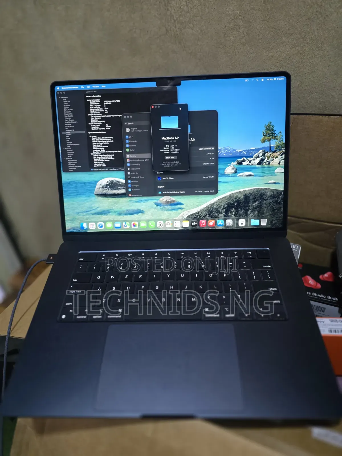 Laptop Apple MacBook Air 2023 M2 8GB Apple M2 SSD 256GB
