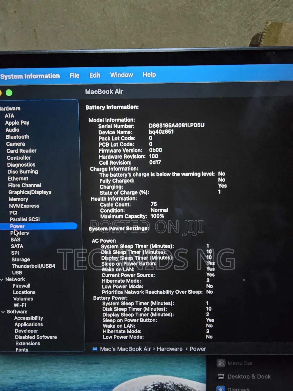 Laptop Apple MacBook Air 2023 M2 8GB Apple M2 SSD 256GB