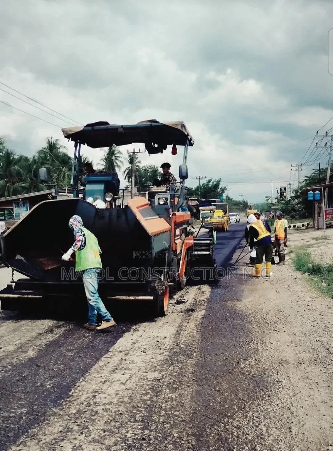 Asphalt Road Grading and Construction