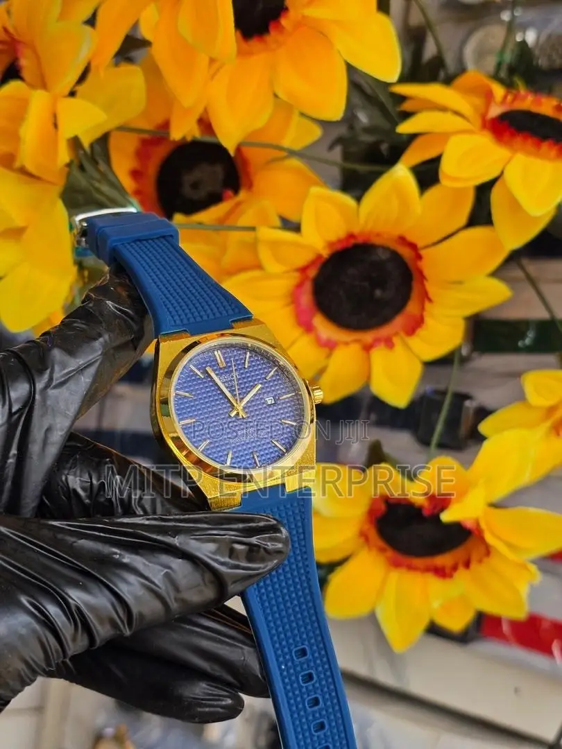 Tissot Stainless Steel Rubber Strap Wristwatch