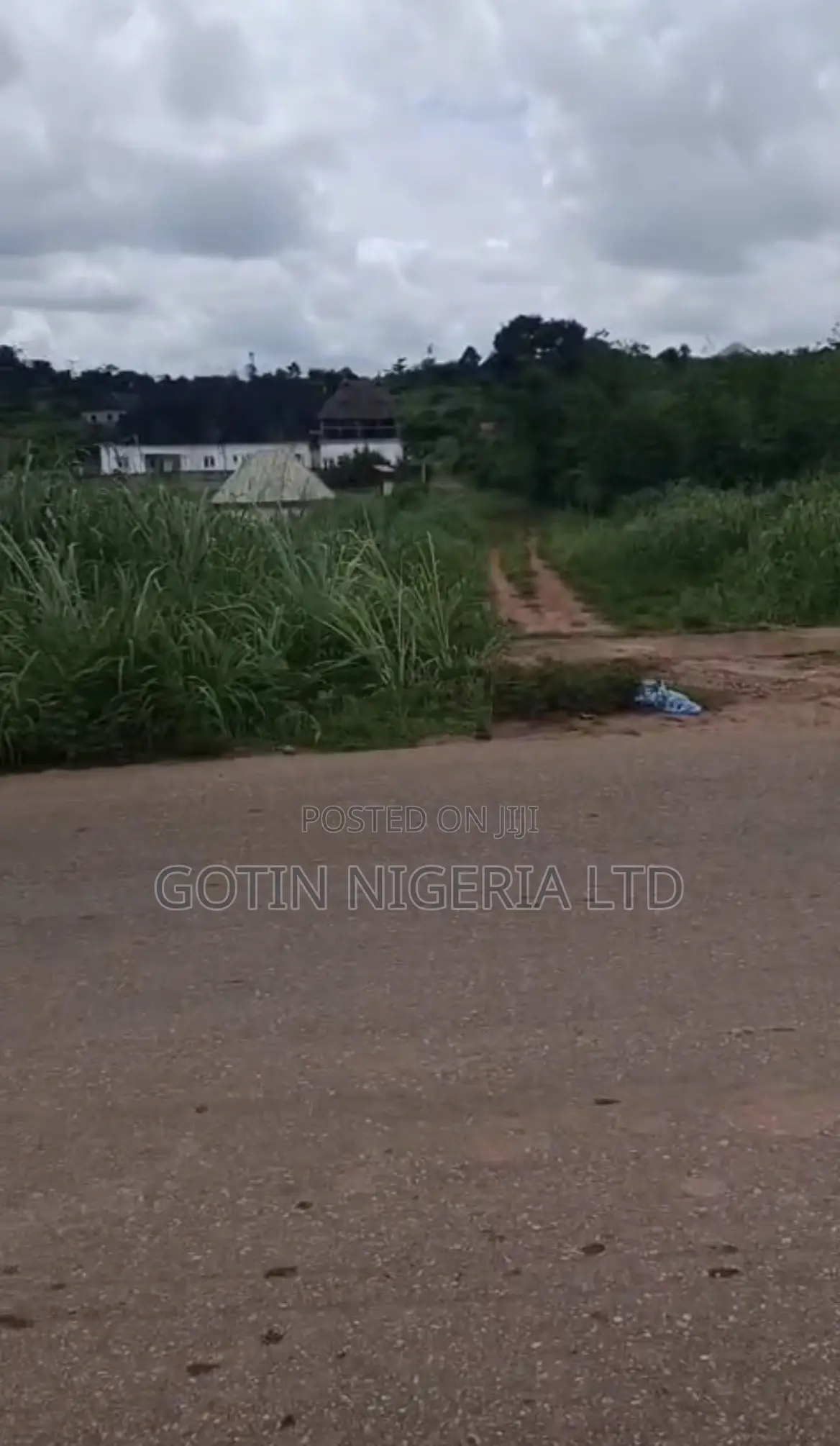 100×100ft Land Along Egba Tarred Road