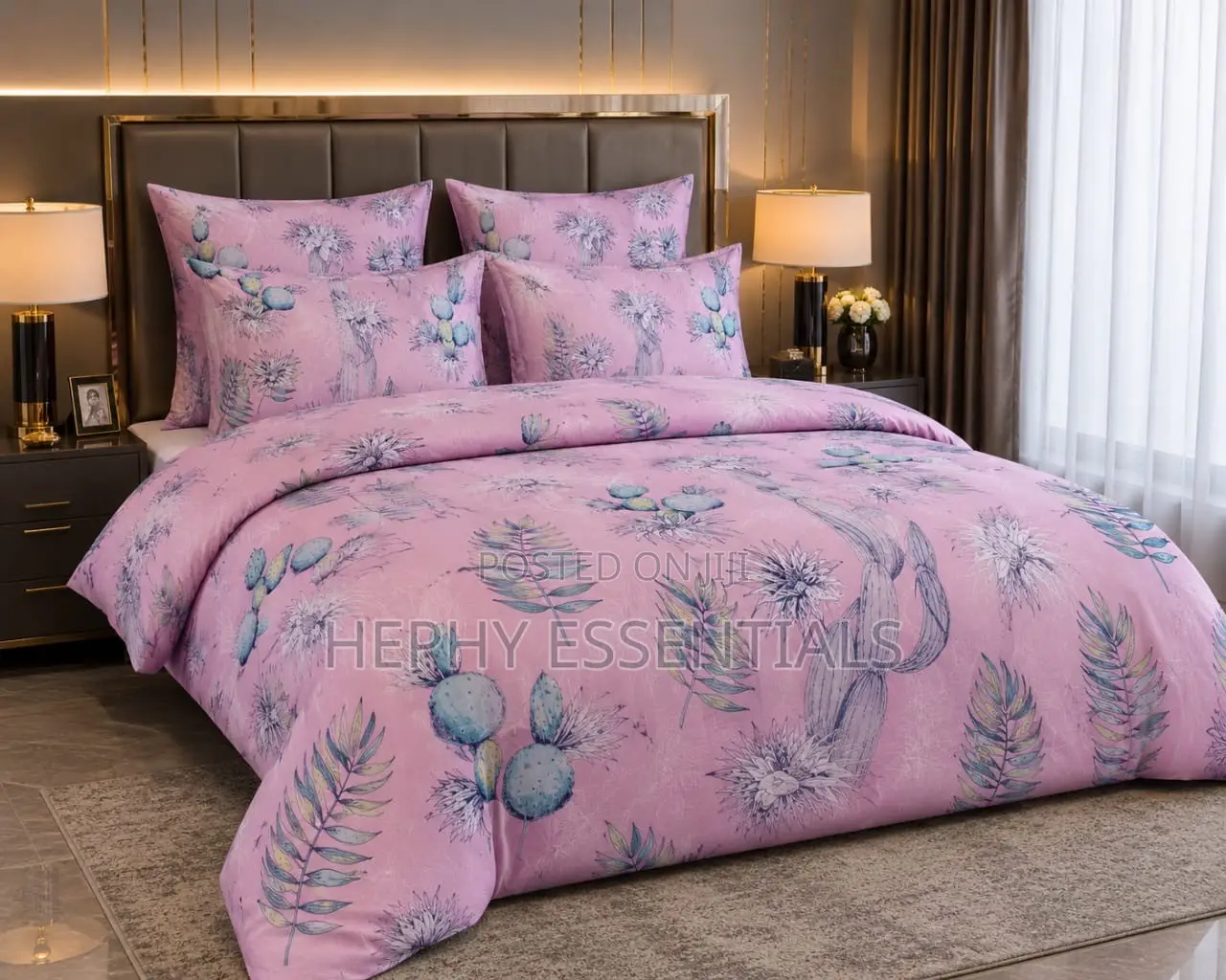 Luxury 3-in-1 Bedding Set , Bedsheet, Duvet Pillowcases