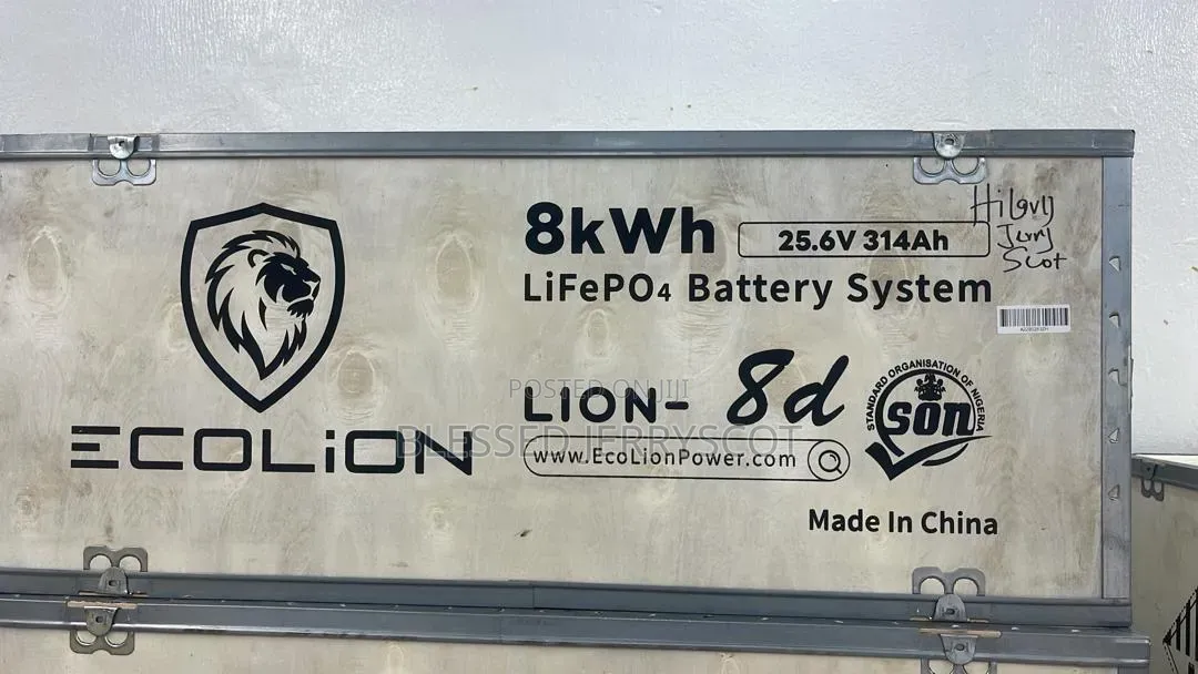 Ecolion 8kwh 24v Lithium Ion Solar Inverter Batteries in Stock