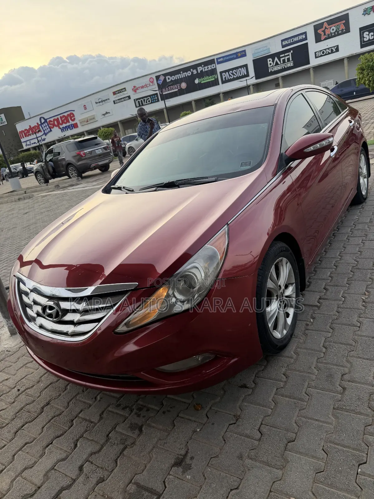 Hyundai Sonata 2013 Red