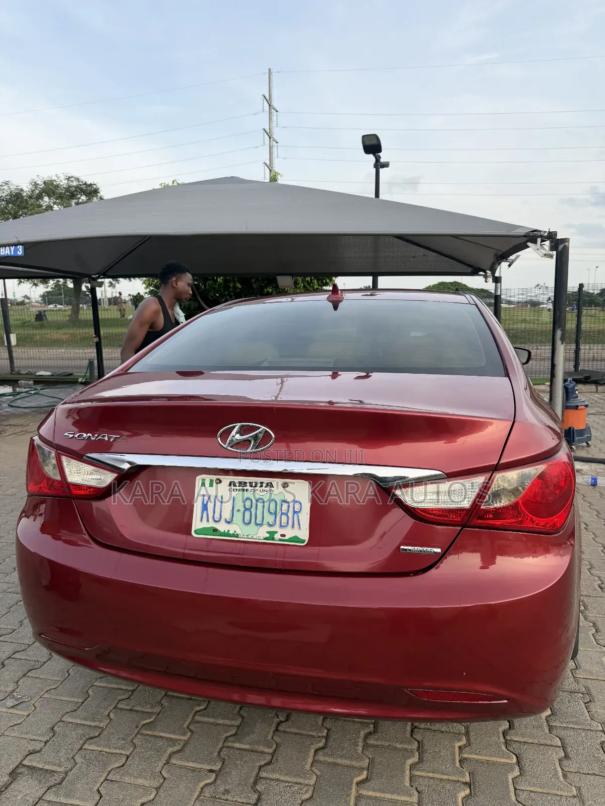 Hyundai Sonata 2013 Red