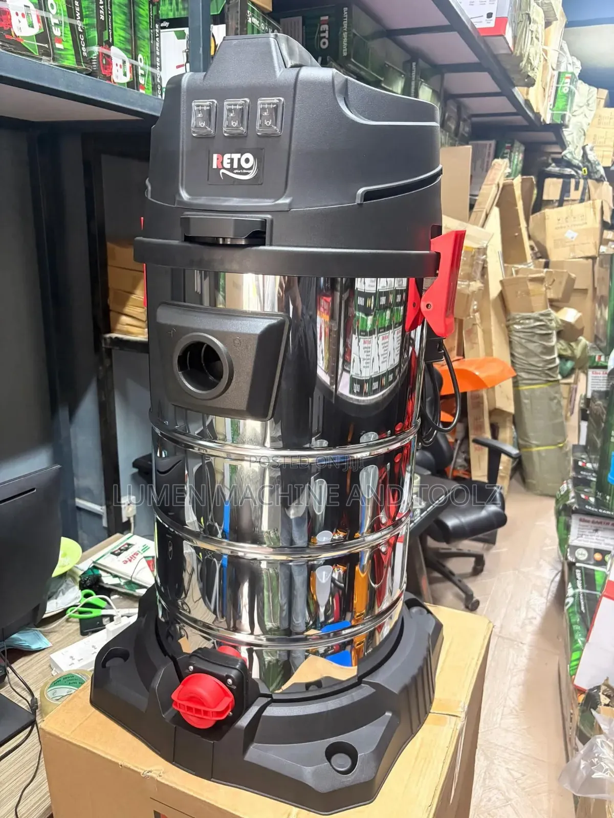 80L Wet Dry Industrial Vacuum Cleaner – RT2423