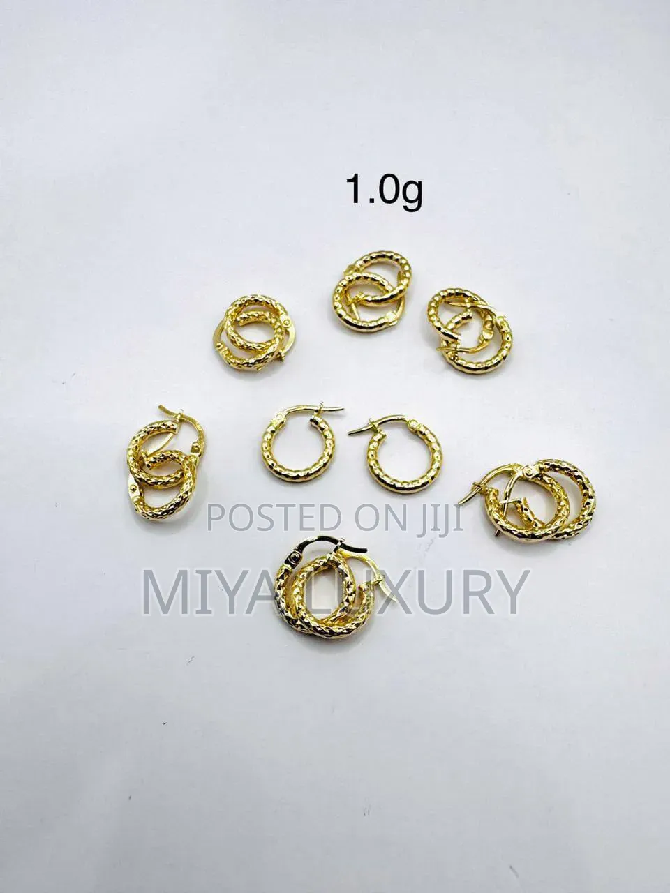 Beautiful 18karat Gold Earrings