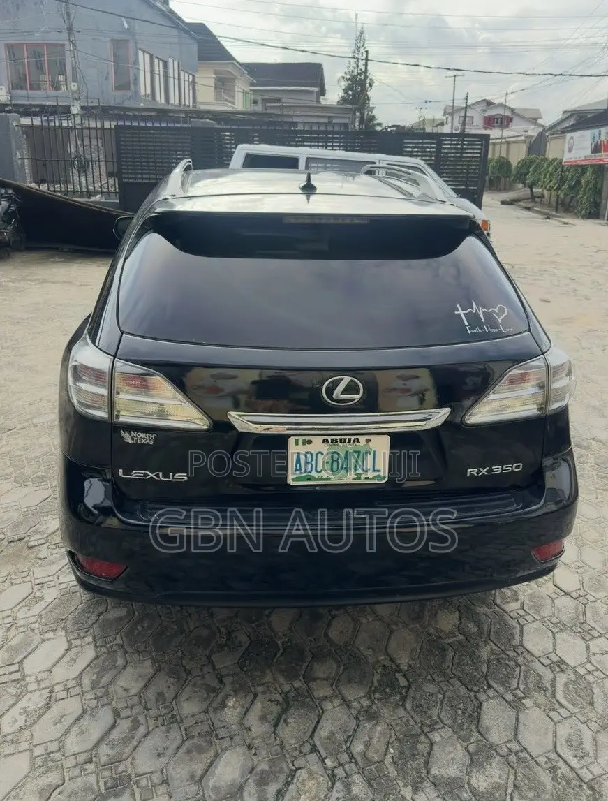 Lexus RX 350 FWD 2012 Black