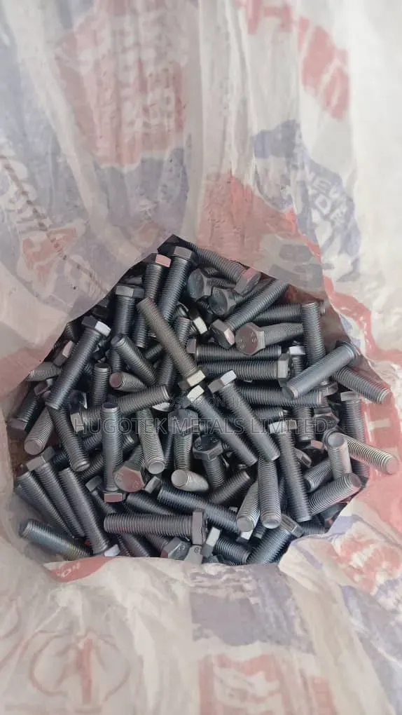 Bolt and Nut Fully Threaded Different Sizes