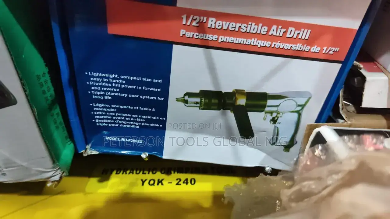 1/2" Reversible Air Drill