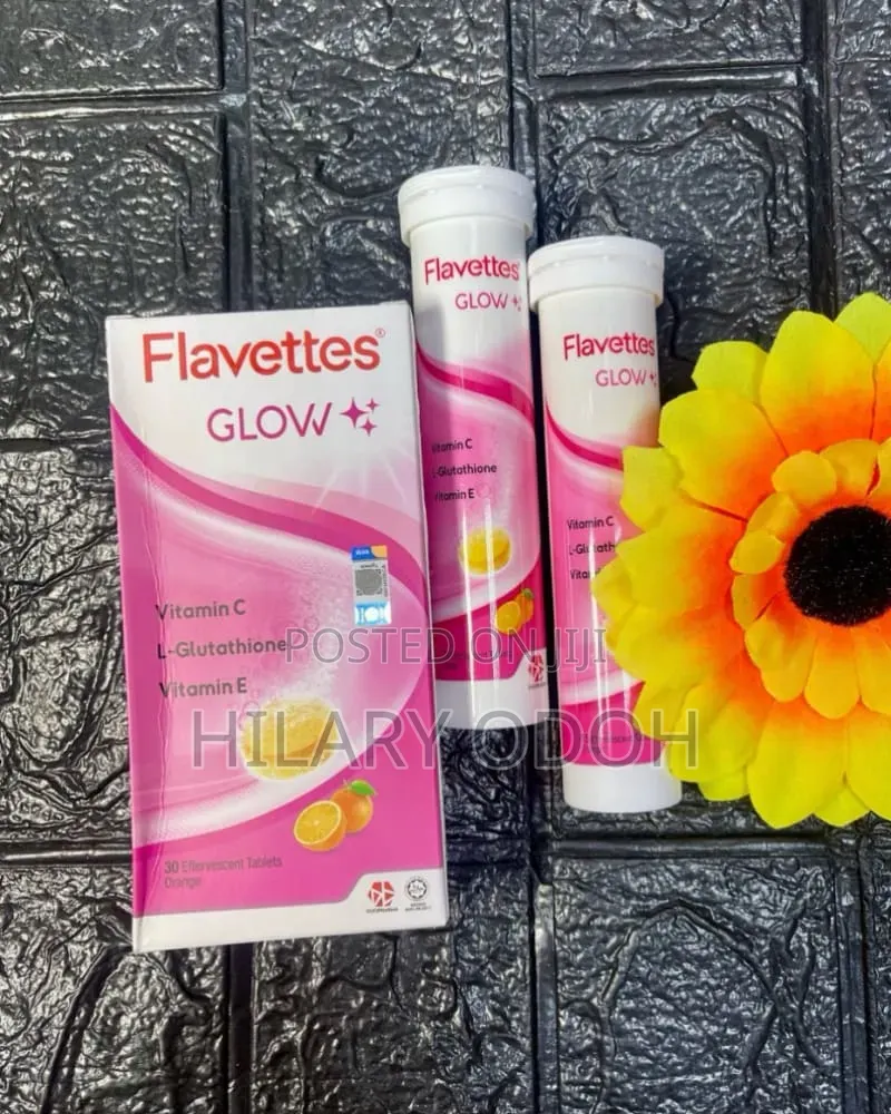 Flavettes Glow Effervescent 30 Tabs