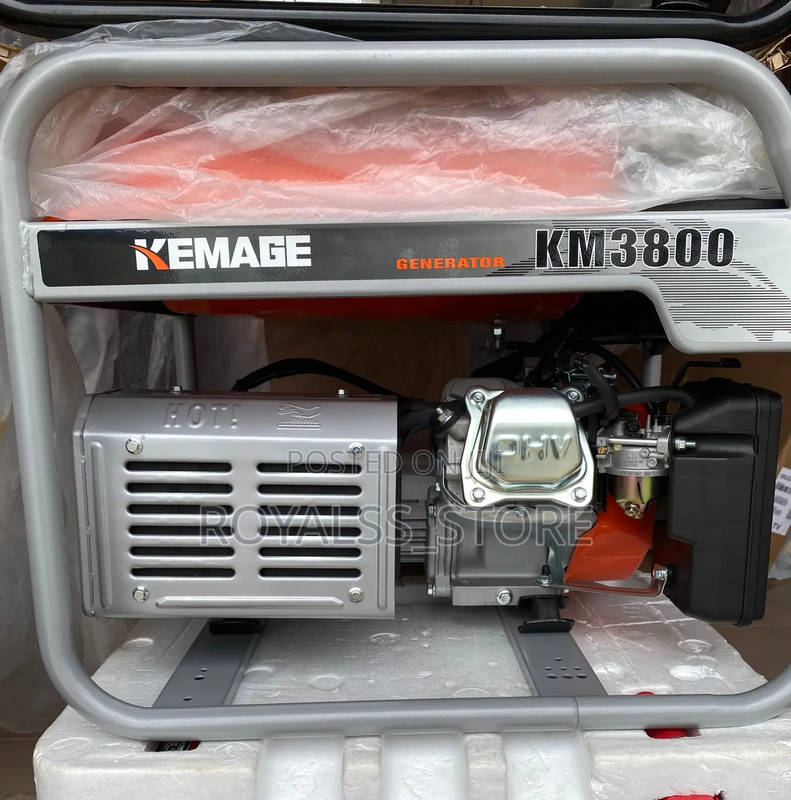 Kemage KM3800 Gasoline Generator 2.5KVA