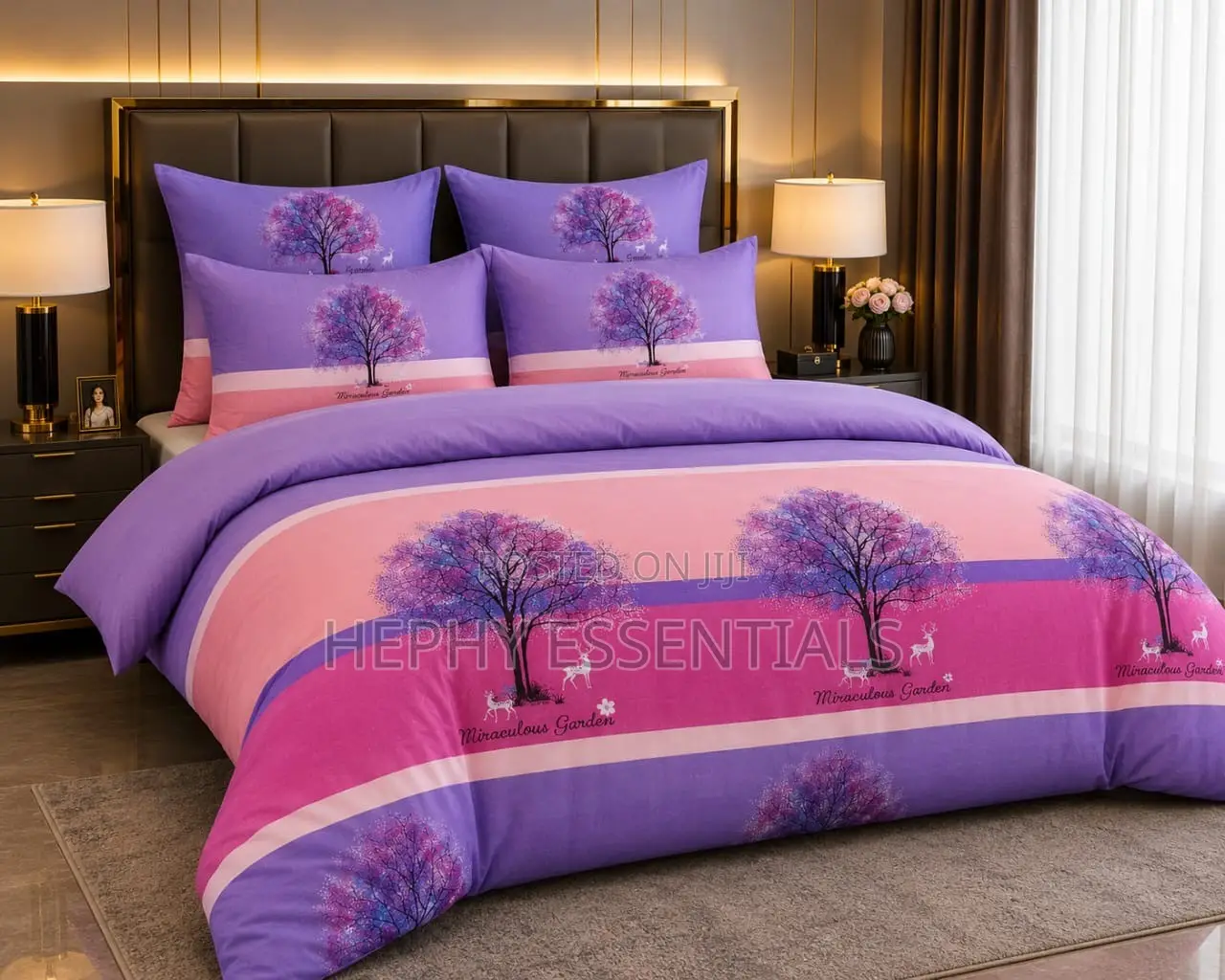 Luxury 3-in-1 Bedding Set | Bedsheet, Duvet Pillowcases | Premium Qu