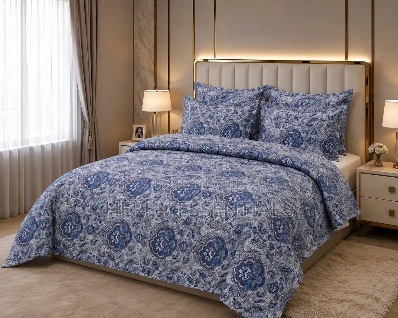 Luxury 3-in-1 Bedding Set | Bedsheet, Duvet Pillowcases | Premium Qu