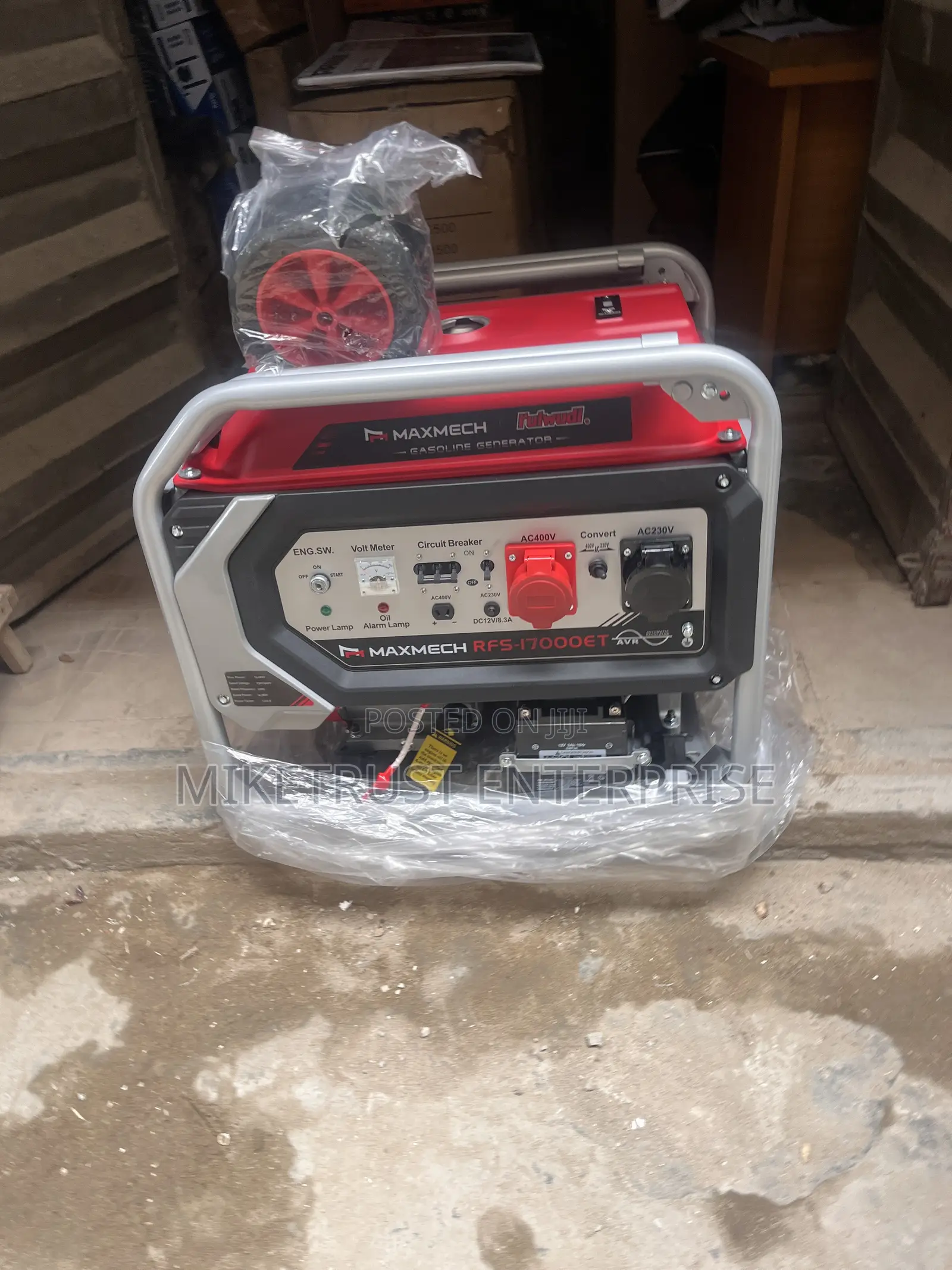 15kva Maxmech Three Phase Copper Petrol Generator