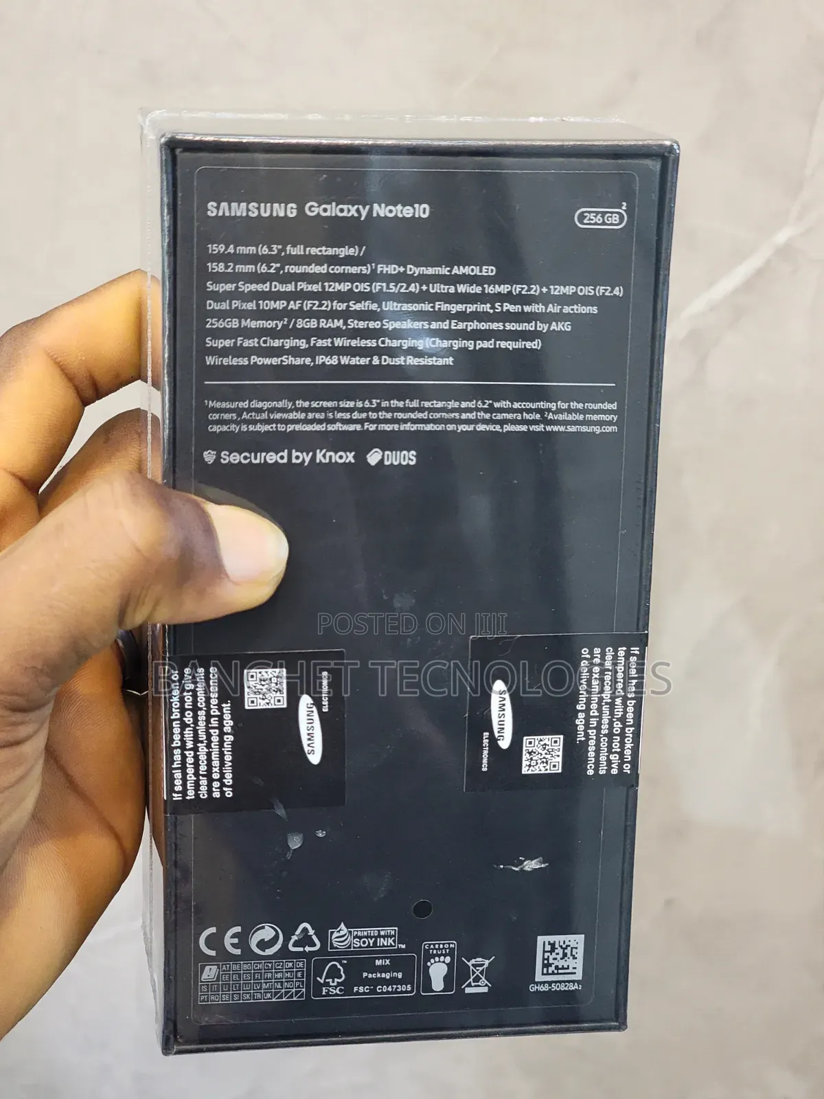 New Samsung Galaxy Note 10 5G 256 GB Black