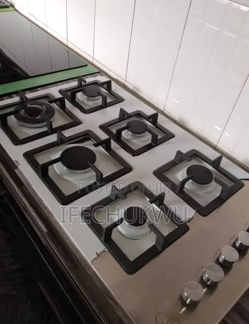 Original GS Built-in 90CM 6 Burners Stainless Steel Gas Cooker HOB