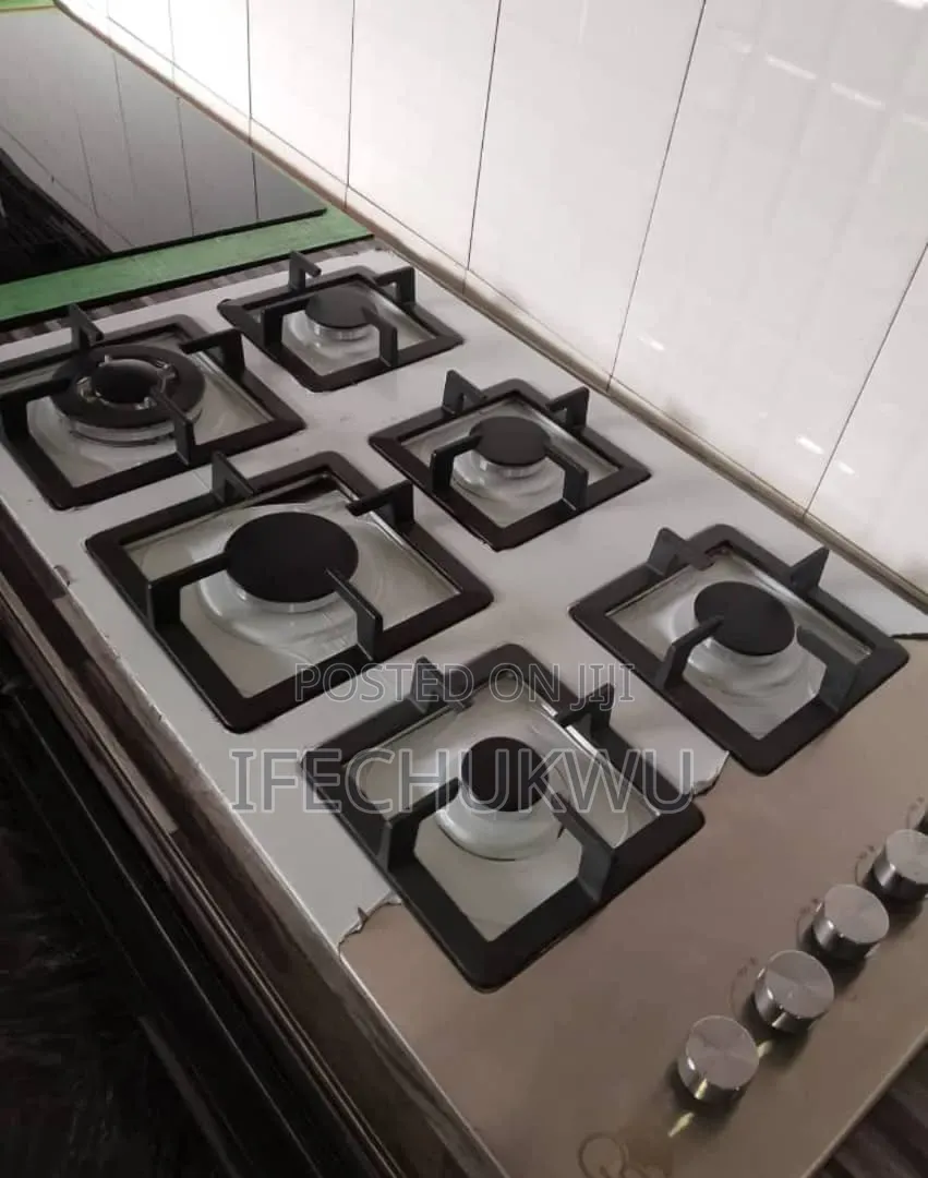 Original GS Built-in 90CM 6 Burners Stainless Steel Gas Cooker HOB