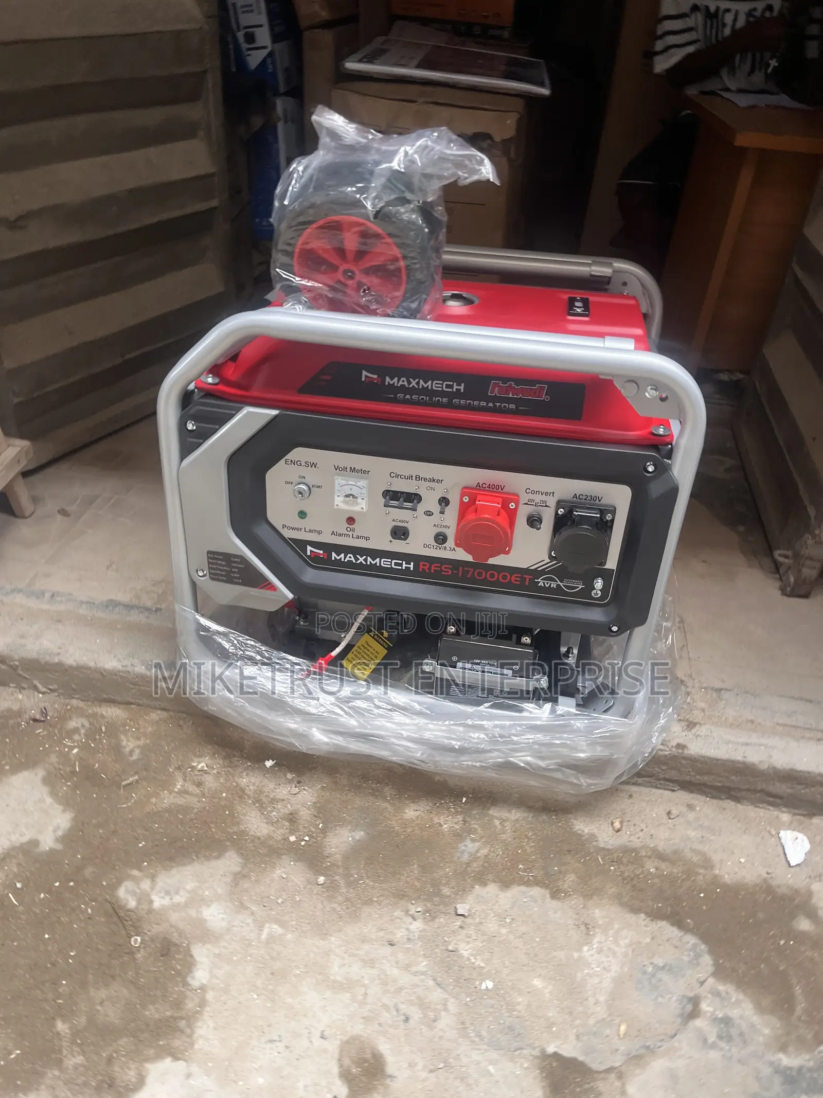 Maxmech 15kva Rugged 3 Phase Generator.