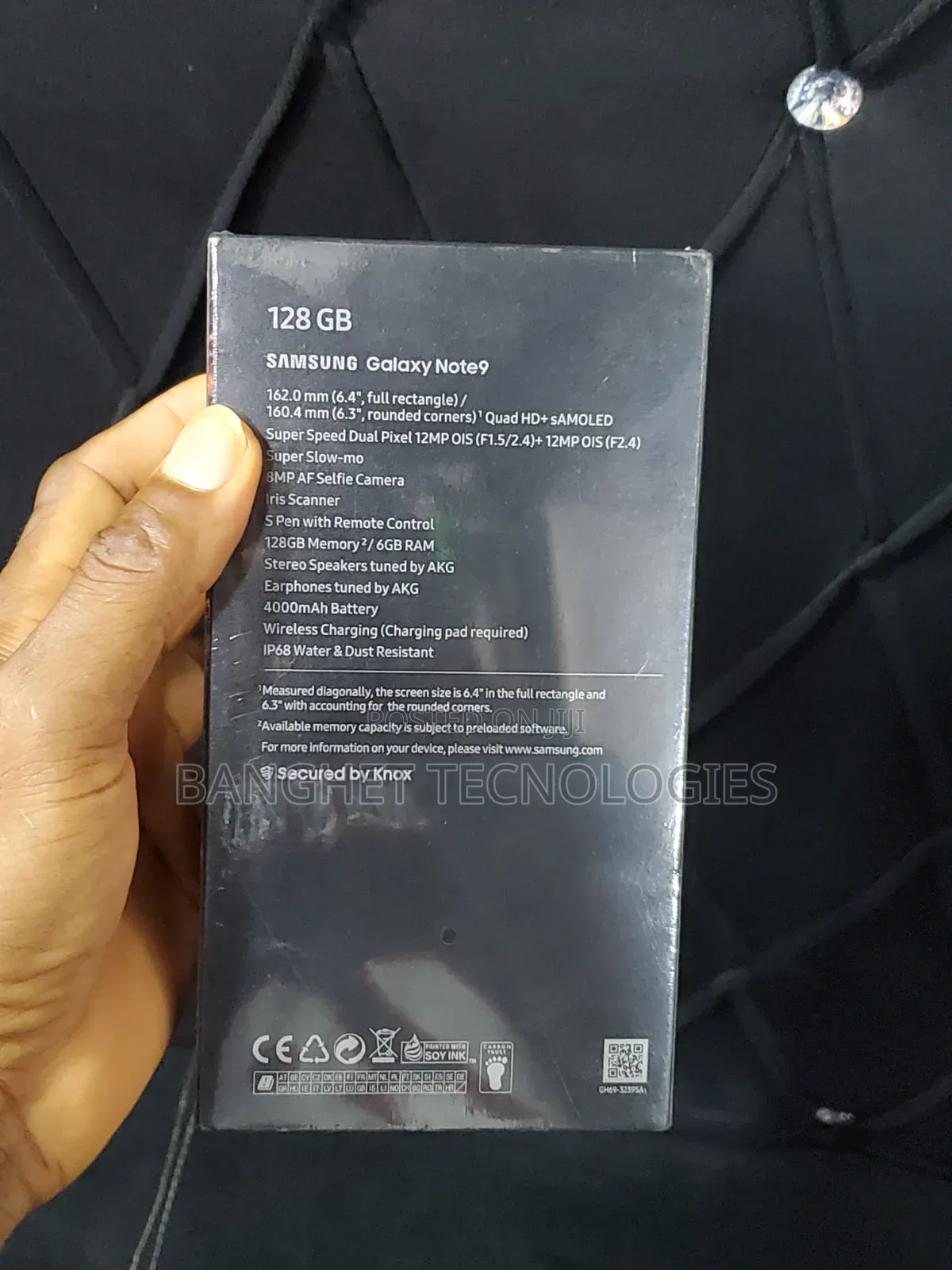 New Samsung Galaxy Note 9 128 GB Purple