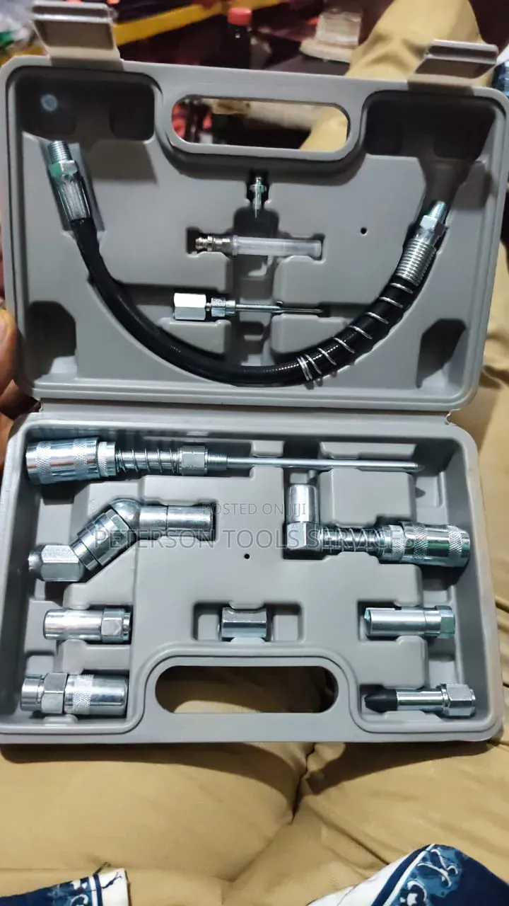12-Piece Universal Grease Gun Accessory Set