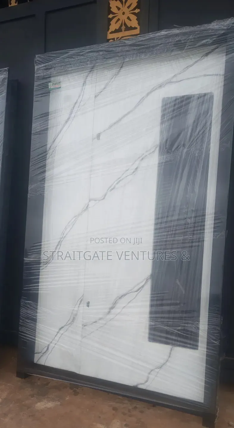 Marble-Like Main Iron Doors