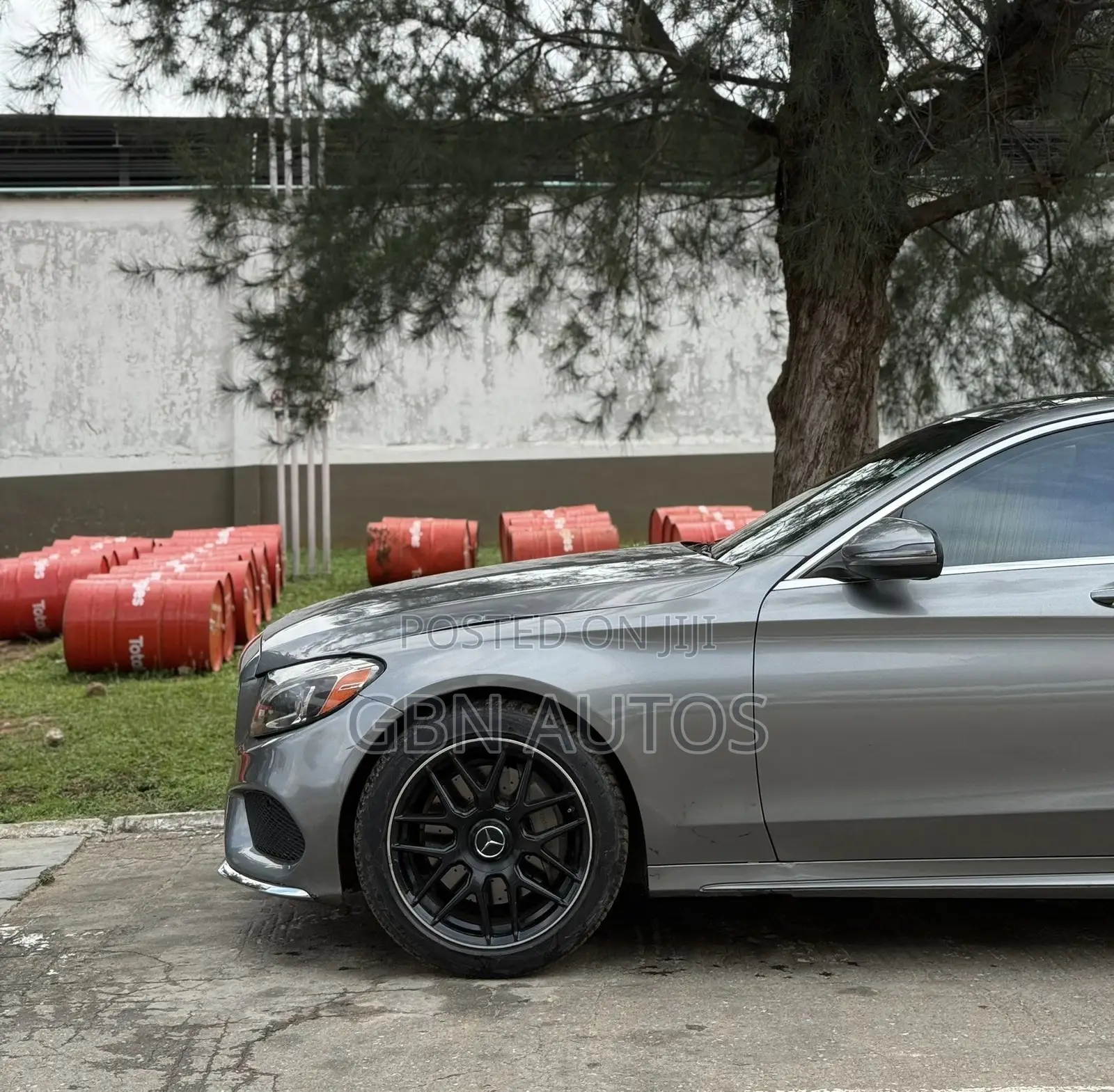 Mercedes-Benz C300 Sport 4Matic Sedan AWD (2.0L 4cyll 7A) 2016 Gray