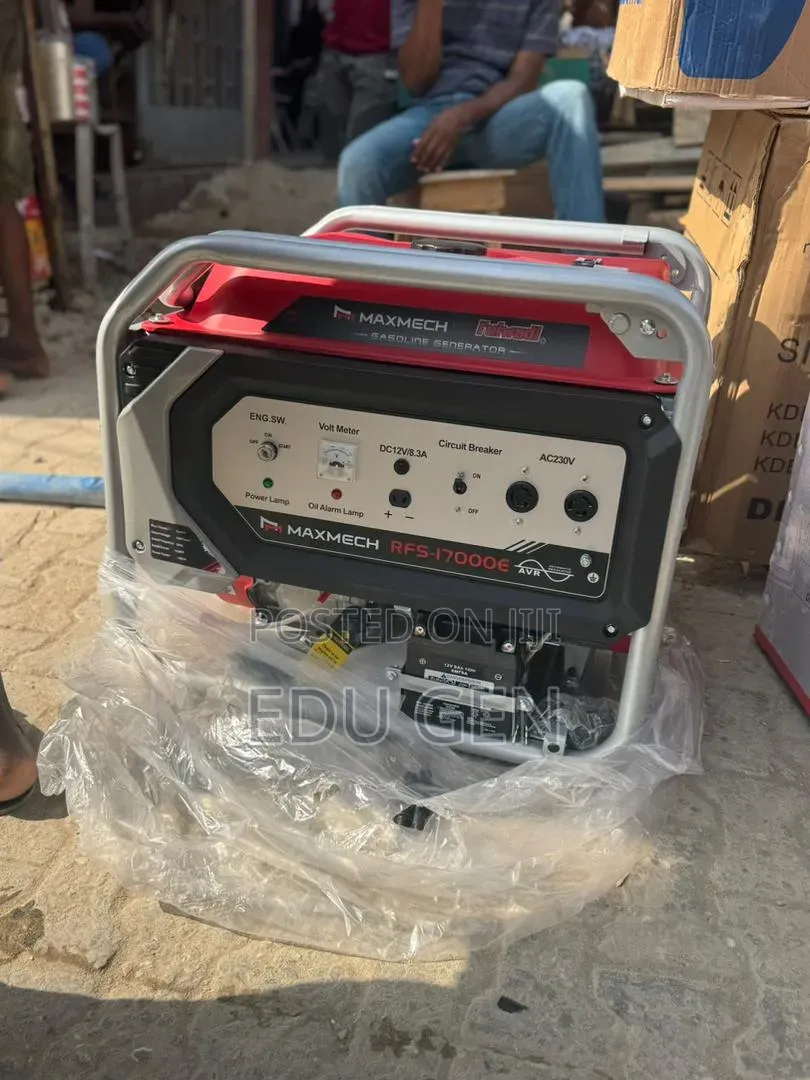 Original Maxmech Generator RFS-6500E 6.3kva 100%copper Coil