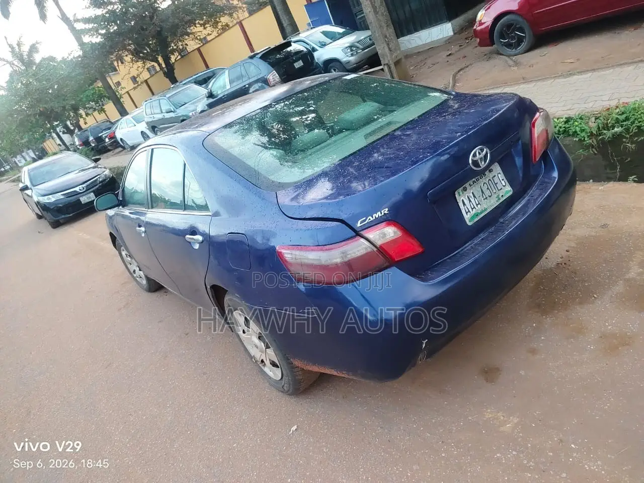 Toyota Camry 2008 Blue