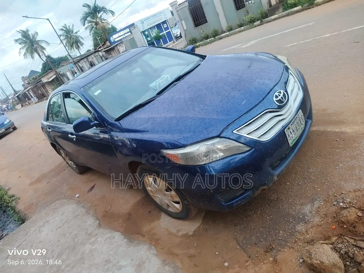 Toyota Camry 2008 Blue