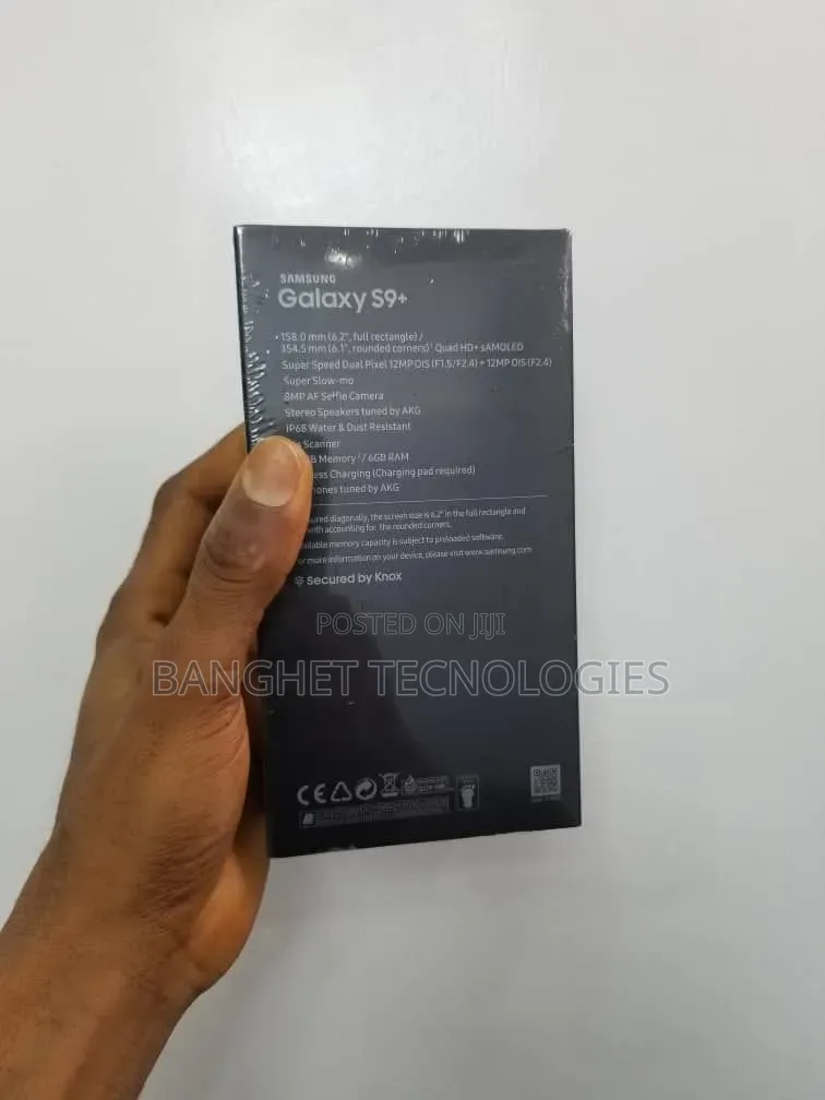 New Samsung Galaxy S9 Plus 64 GB Black