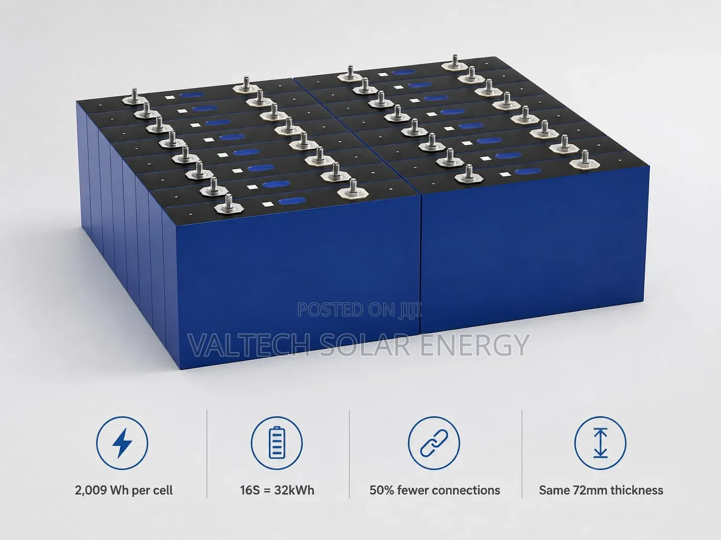 Brand New Grade a Eve 628ah 3.2v Lifepo4 Battery Cell