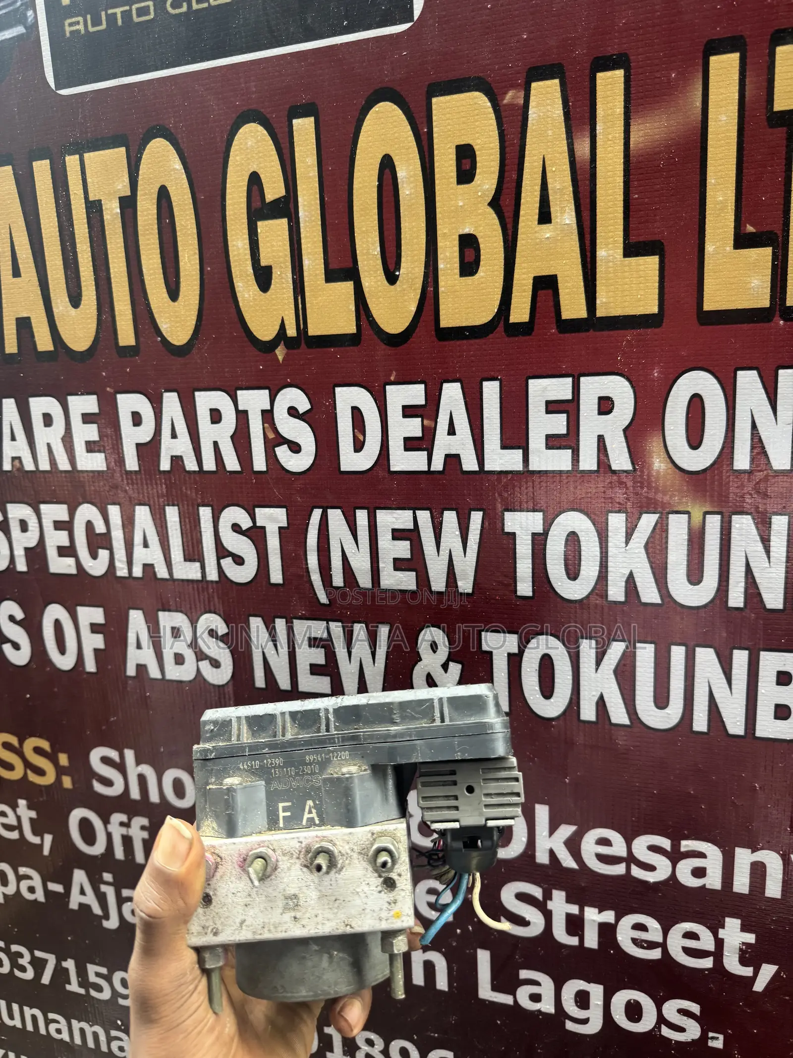 Toyota Auris 2007–2012 ABS Brake Pump Module | New Tokunbo