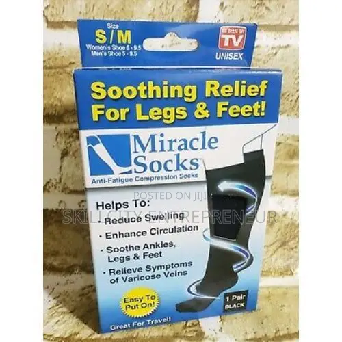 Miracle Socks Anti-Fatigue Compression Unisex Socks