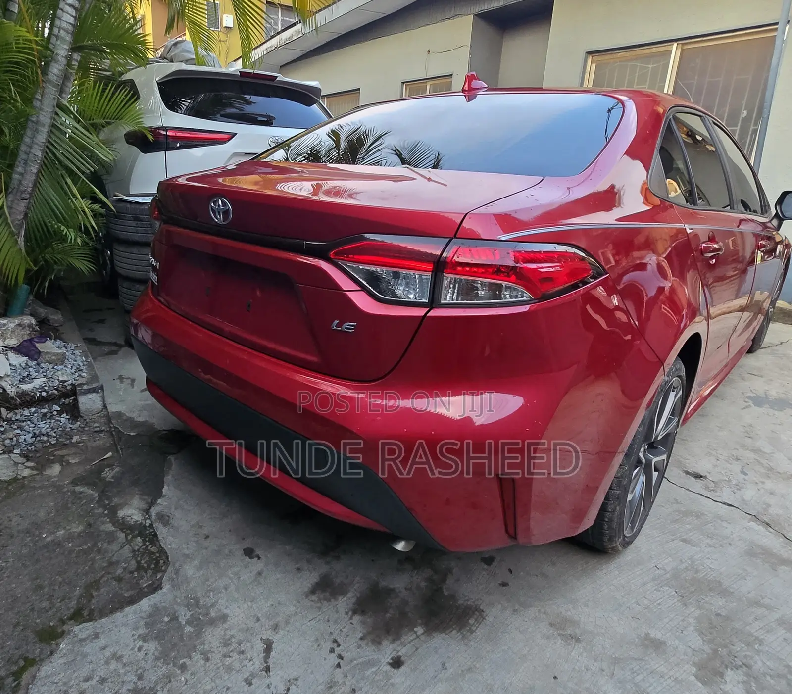 Toyota Corolla LE 2021 Burgundy