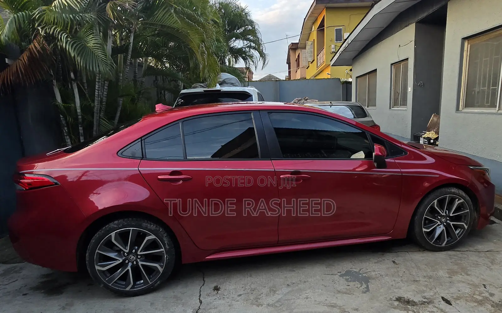 Toyota Corolla LE 2021 Burgundy