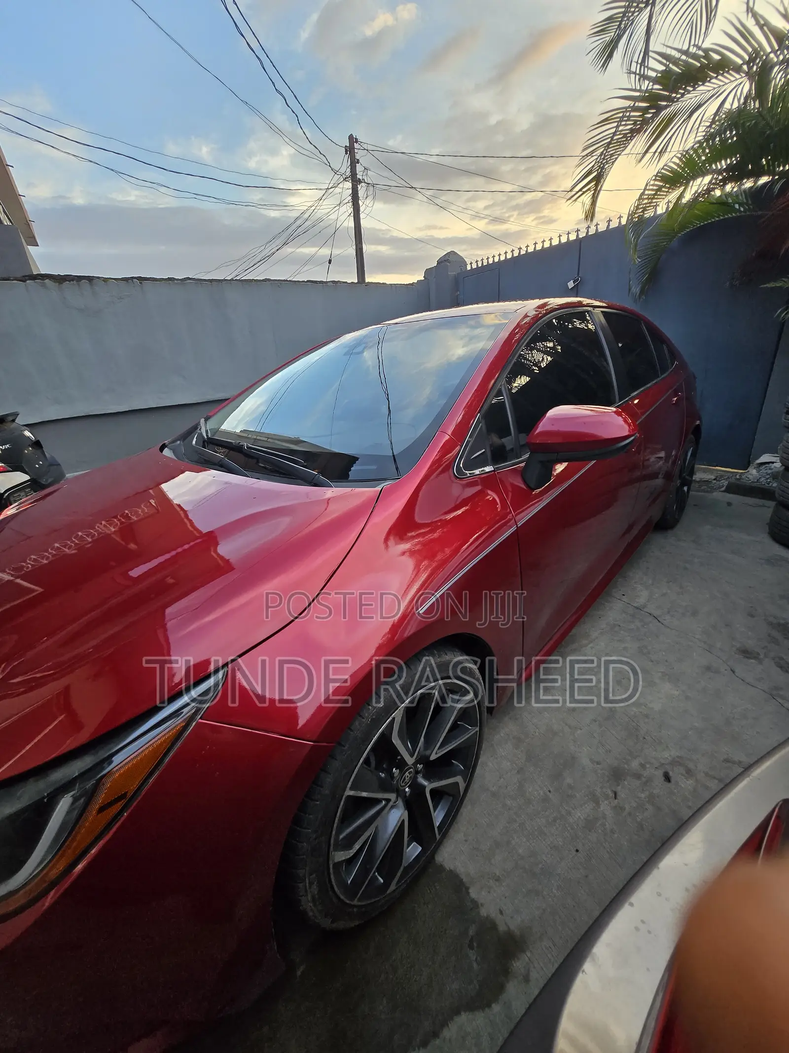 Toyota Corolla LE 2021 Burgundy