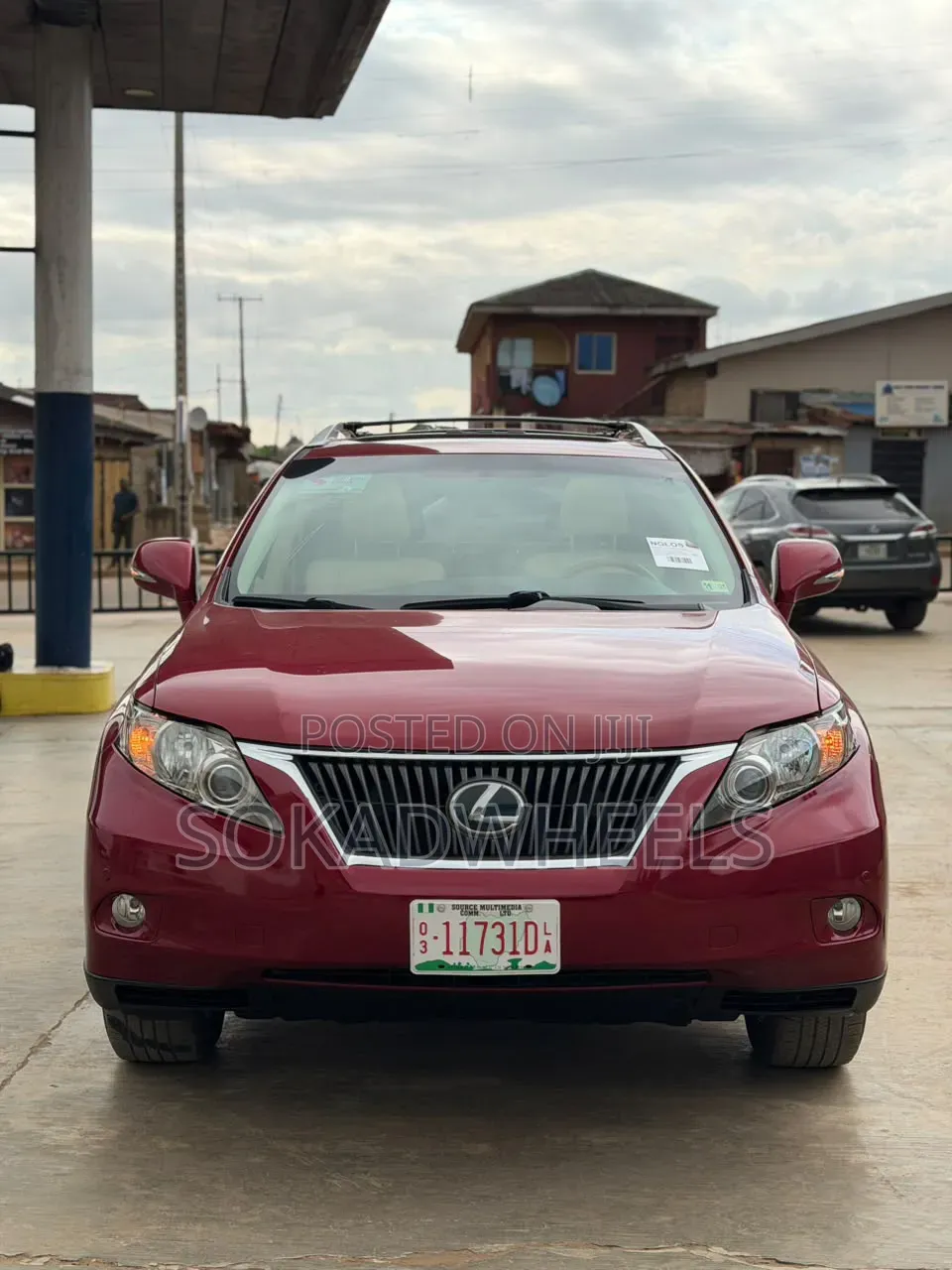 Lexus RX 350 FWD 2012 Red