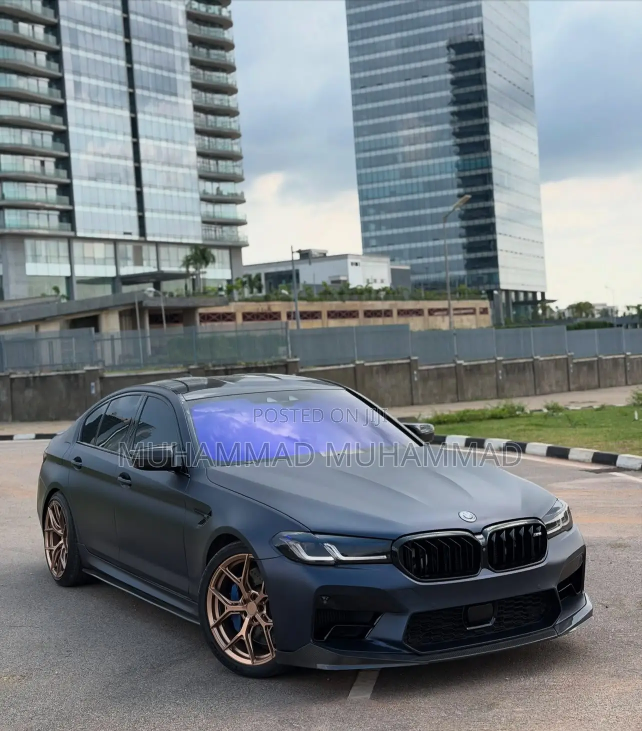 BMW M5 Competition AWD 2019 Blue