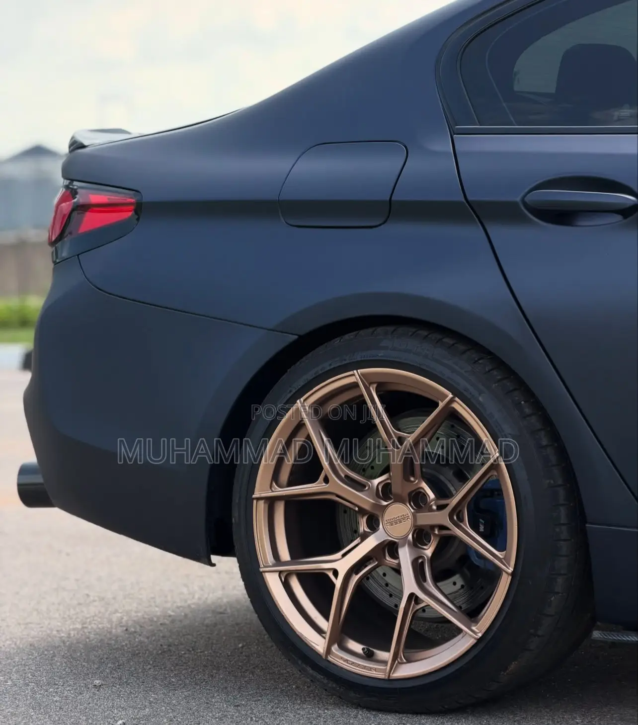 BMW M5 Competition AWD 2019 Blue