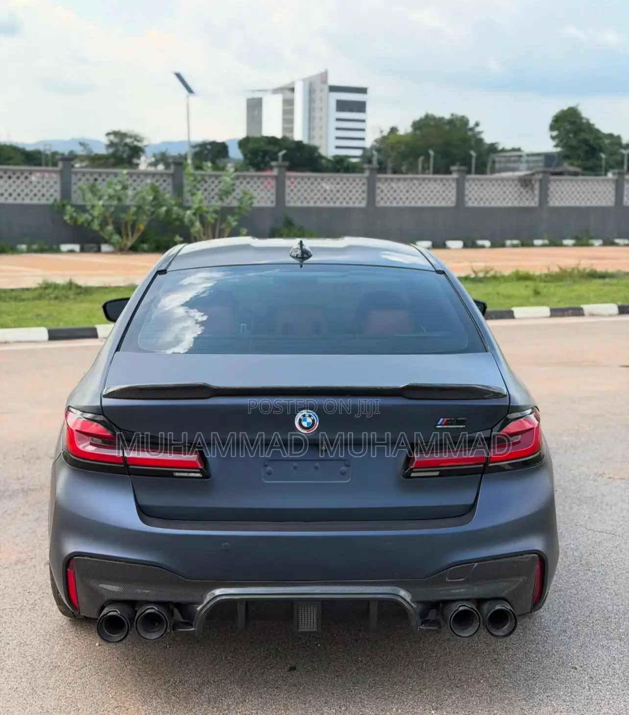 BMW M5 Competition AWD 2019 Blue