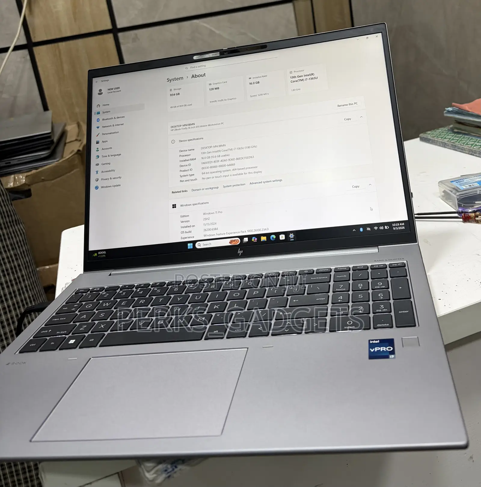 Laptop HP ZBook Firefly 16 G10 16GB Intel Core i7 SSD 1T