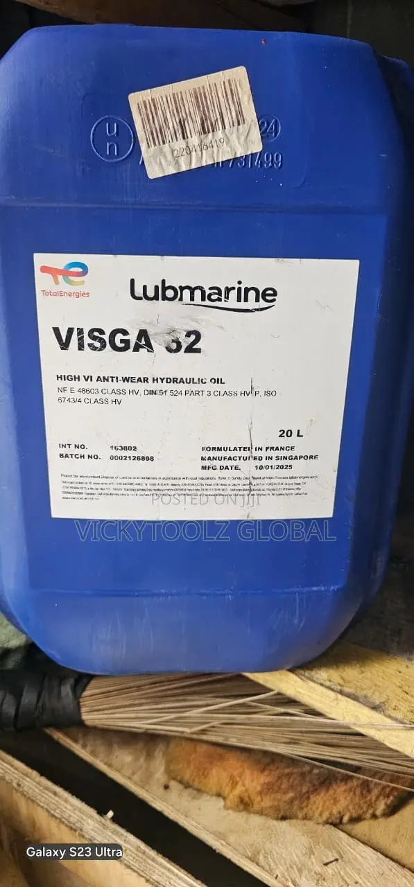 Totalenergies Lubmarine Visga 32 Anti Wear Hydraulic Oil 20liters