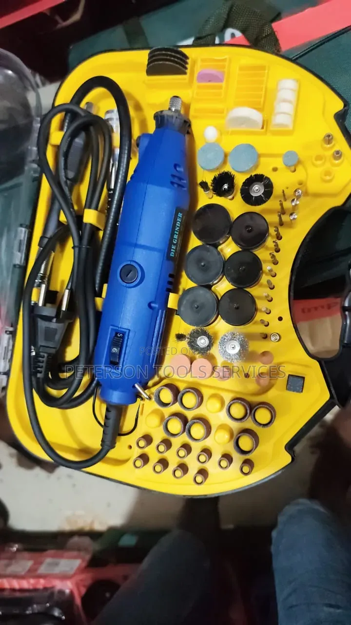 Electric Mini Rotary Tool and Die Grinder Set
