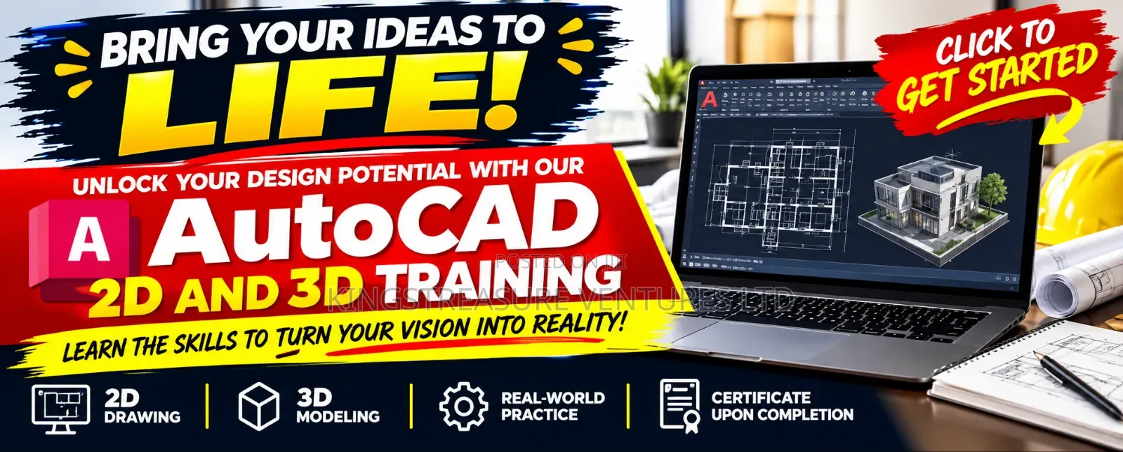 Autocad (2d and 3d) Training