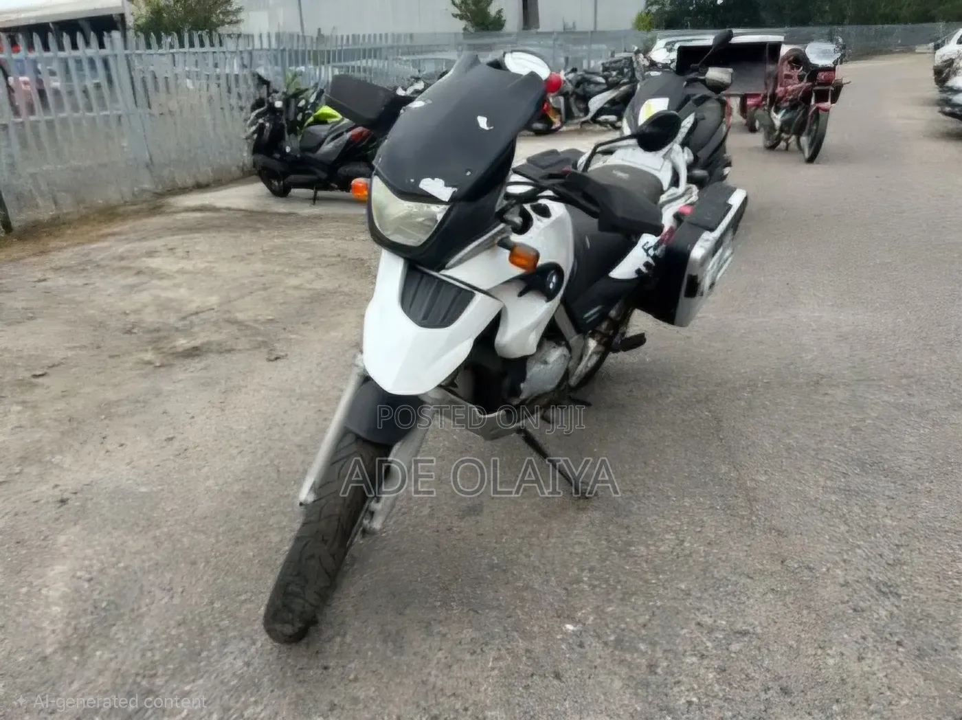 BMW F 650 GS 2008 White