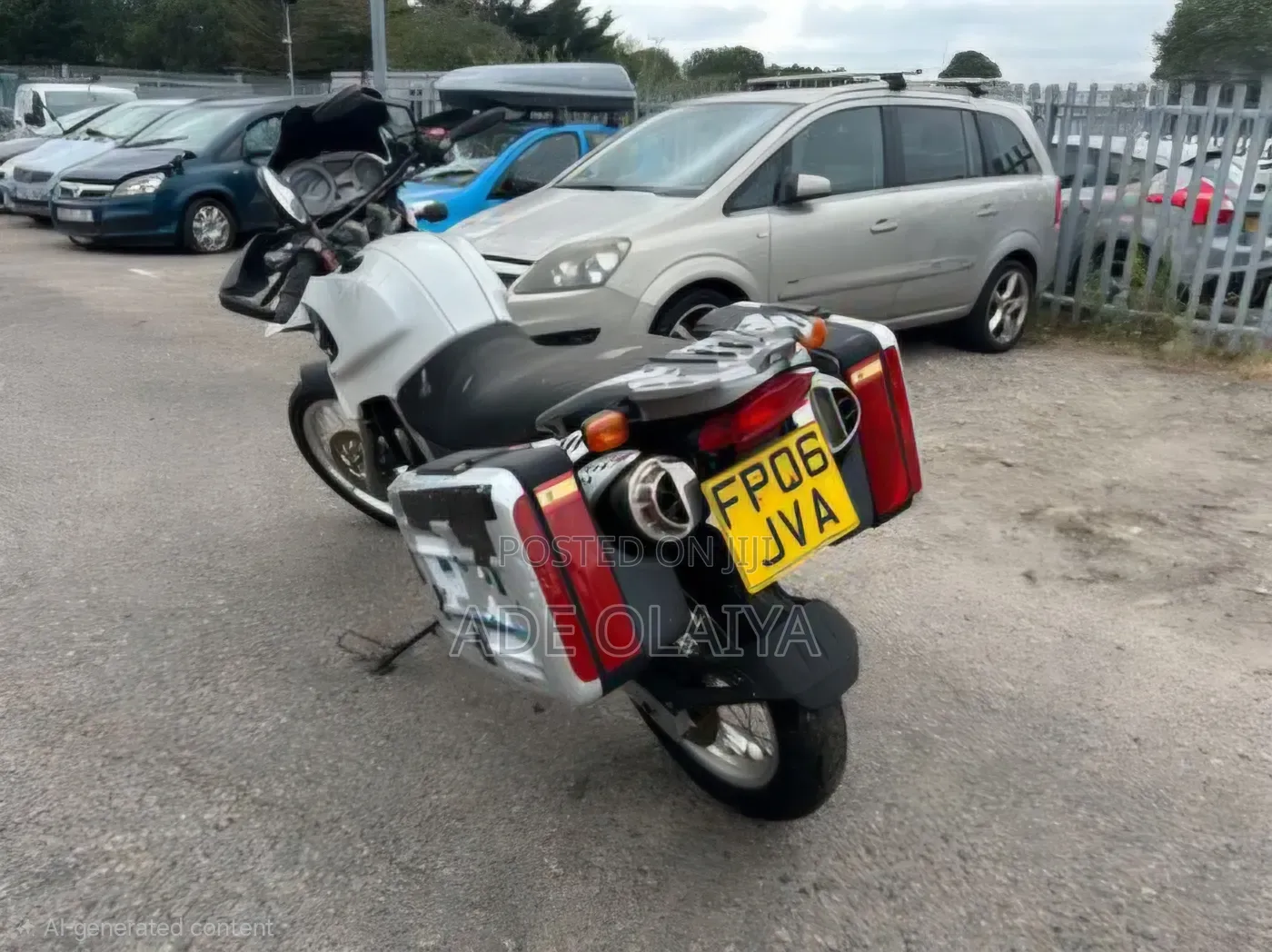 BMW F 650 GS 2008 White